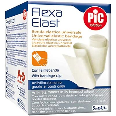 Pikdare Spa Pic Flexa Elast Banda - Supporto Elastico 8cm x 4,5m Pikdare Spa Pic Flexa Elast Banda - Supporto Elastico 8cm x 4,5m