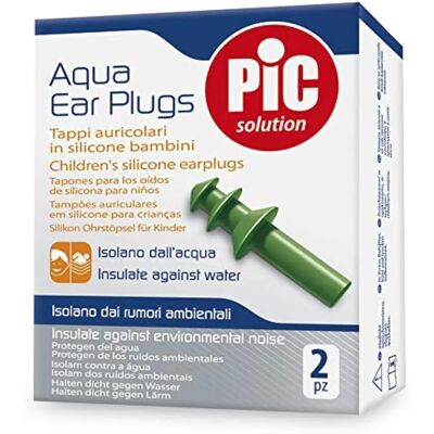 Pic Solution Tappi Auricolari in Silicone per Bambini - Protezione dall'acqua Pic Solution Tappi Auricolari in Silicone per Bambini - Protezione dall'acqua