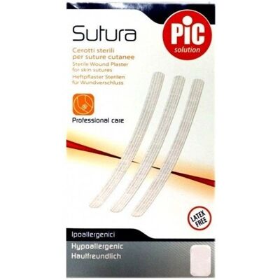 PIKDARE SPA Cerotto per Ferite - 12x100mm - Sterile, Anallergico PIKDARE SPA Cerotto per Ferite - 12x100mm - Sterile, Anallergico