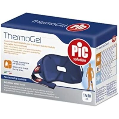 PIC SOLUTION Bolsa de gel para rodilla 17x30cm - Terapia de frío/calor PIC SOLUTION Bolsa de gel para rodilla 17x30cm - Terapia de frío/calor