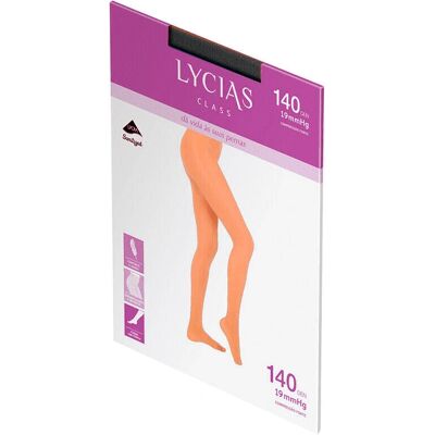 Lycias T2 Meias de Compressão Pretas - Apoio Venoso Lycias T2 Meias de Compressão Pretas - Apoio Venoso