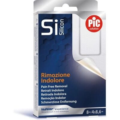 Pic Solution Pansement en Silicone - 8 pièces Pic Solution Pansement en Silicone - 8 pièces