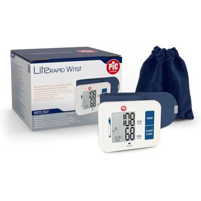 Pic Solution Literapid Monitor de Presión Arterial de Muñeca - Monitor de Muñeca Pic Solution Literapid Monitor de Presión Arterial de Muñeca - Monitor de Muñeca
