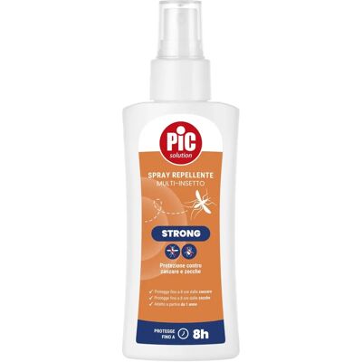 PIC Strong Spray Repellent - 100 ml - Protezione da zanzare e zecche PIC Strong Spray Repellent - 100 ml - Protezione da zanzare e zecche