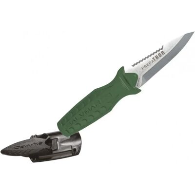 Cuchillo Predathor de Salvimar - Verde, Plateado Cuchillo Predathor de Salvimar - Verde, Plateado