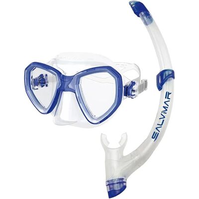 Salvimar - Morpheus E - Trasparente - Blu - Kit di Snorkeling Salvimar - Morpheus E - Trasparente - Blu - Kit di Snorkeling