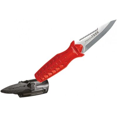 Cuchillo Predathor de Salvimar - Naranja, Plateado Cuchillo Predathor de Salvimar - Naranja, Plateado