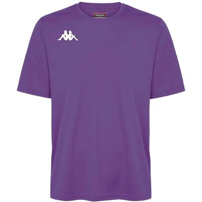 Camiseta esportiva infantil Roxa Kappa Dovo - Camiseta Camiseta esportiva infantil Roxa Kappa Dovo - Camiseta