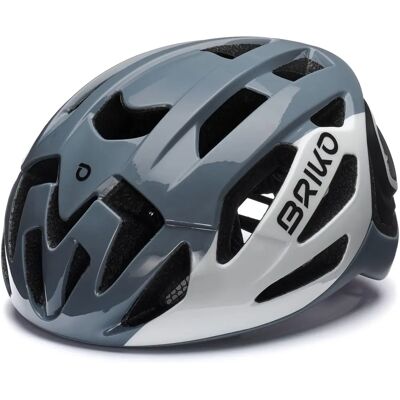 Casque Briko BLAZE - Gris et Noir - Unisexe - Publicité Casque Briko BLAZE - Gris et Noir - Unisexe - Publicité