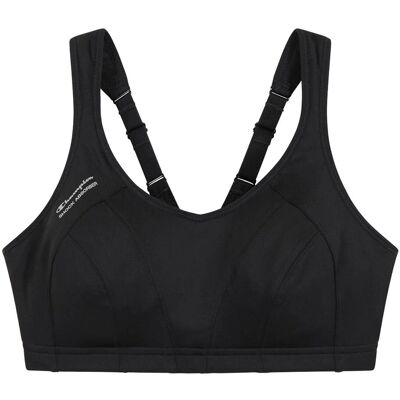 Shock Absorber Womens U10034 Active Multi Sports Bra - Black - Size 34GG Shock Absorber Womens U10034 Active Multi Sports Bra - Black - Size 34GG