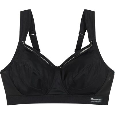Shock Absorber Damen Sport-BH Active Classic Support - Schwarz - Größe 38D Shock Absorber Damen Sport-BH Active Classic Support - Schwarz - Größe 38D