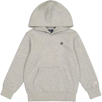 Bluza z kapturem Champion Basic dla dzieci - Jasnoszary melange Bluza z kapturem Champion Basic dla dzieci - Jasnoszary melange