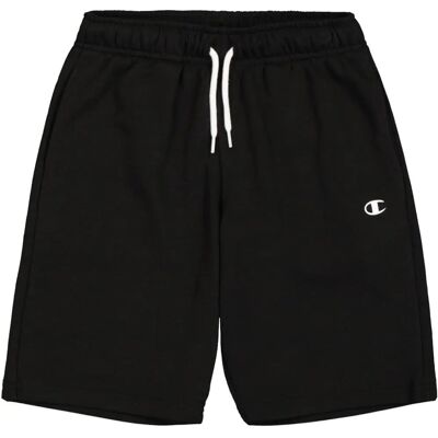 Champion Basic Bermuda - Kinder, Schwarz Sporthose Champion Basic Bermuda - Kinder, Schwarz Sporthose