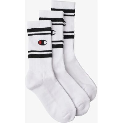 Champion 43/46 Weiße Crew Socks - Socken Champion 43/46 Weiße Crew Socks - Socken