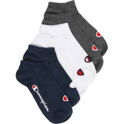 Champion U20102 Socks - Bunt, 6 Pairs, Damen Champion U20102 Socks - Bunt, 6 Pairs, Damen