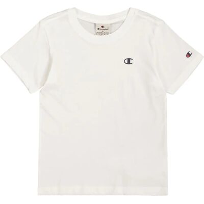 Champion Crewneck - Kinder Weiß T-Shirt Champion Crewneck - Kinder Weiß T-Shirt
