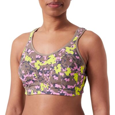 Shock Absorber Walnut Print sport-bh - 34D Shock Absorber Walnut Print sport-bh - 34D