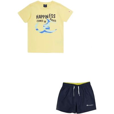 Completo sportivo per bambini Champion Essentials - Giallo - 5-6 Anni Completo sportivo per bambini Champion Essentials - Giallo - 5-6 Anni