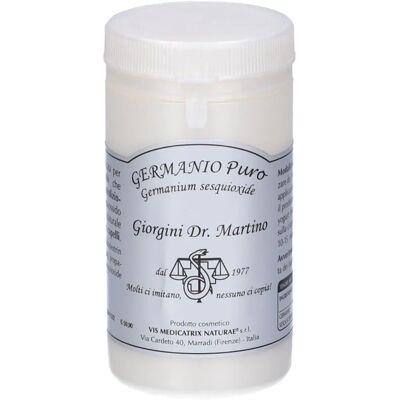 Polvo de Germanio Giorgini - Cuidado de piel y cabello Polvo de Germanio Giorgini - Cuidado de piel y cabello