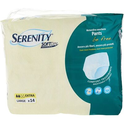Serenity Coussinets Absorbants Extra-Larges - Publicité Serenity Coussinets Absorbants Extra-Larges - Publicité