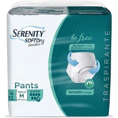 Serenity Soft Dry Sensitive Pants M - Pantaloni assorbenti Serenity Soft Dry Sensitive Pants M - Pantaloni assorbenti