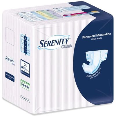 Serenity Spa XL Pannolone Mutandina - Protezione contro l'incontinenza Serenity Spa XL Pannolone Mutandina - Protezione contro l'incontinenza