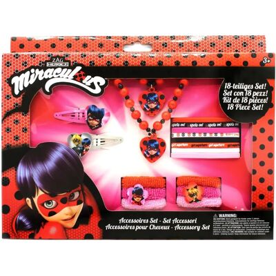 Joy Toy Conjunto de accesorios Miraculous 18 piezas - Serie de juguetes Joy Toy Conjunto de accesorios Miraculous 18 piezas - Serie de juguetes