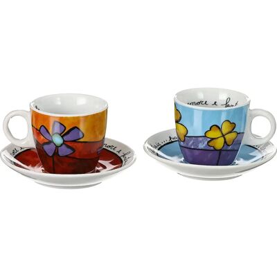 Egan 2 Koppar i Porcelän - Coffee Cups Set Egan 2 Koppar i Porcelän - Coffee Cups Set