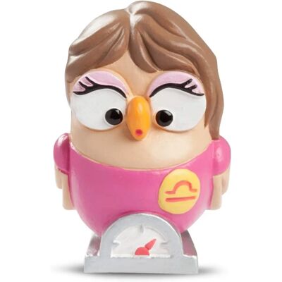 Egan Gufo Figurine - Ceramic, Multicolored - 7x5x5 cm - figurine Egan Gufo Figurine - Ceramic, Multicolored - 7x5x5 cm - figurine
