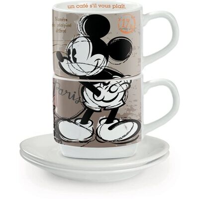 Egan Modèle PWM02I/PA - Ensemble de Tasses Mickey Mouse City Egan Modèle PWM02I/PA - Ensemble de Tasses Mickey Mouse City