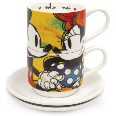 Ensemble de Café Mickey Mouse Egan - Porcelaine, Multicolore Ensemble de Café Mickey Mouse Egan - Porcelaine, Multicolore
