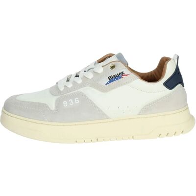 Blauer F3harper08 Pantofi Sport Albi - Sneakers Blauer F3harper08 Pantofi Sport Albi - Sneakers