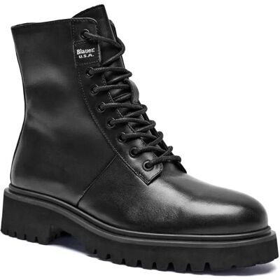 Blauer - F4buxton04/lea - Czarny - 43-46 - Buty Blauer - F4buxton04/lea - Czarny - 43-46 - Buty
