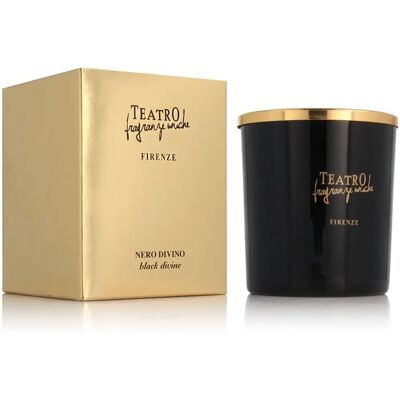 Teatro Fragranze Black Divine - Duftlys - 180g Teatro Fragranze Black Divine - Duftlys - 180g