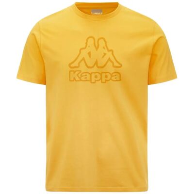 T-shirt de football pour homme KAPPA Cremy Jaune - Publicité T-shirt de football pour homme KAPPA Cremy Jaune - Publicité