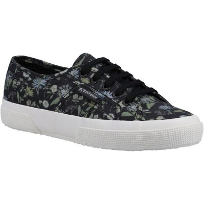 Superga 2750 Donkergrijs Bloemenprint Sneakers Superga 2750 Donkergrijs Bloemenprint Sneakers