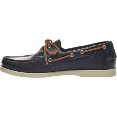Sebago Portland Martellato Navy Boat Shoes - US 10 - Men Sebago Portland Martellato Navy Boat Shoes - US 10 - Men