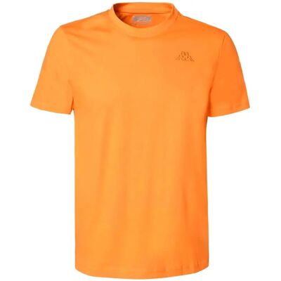 KAPPA Cafers Laranja Slim Fit T-Shirt - Mężczyzna KAPPA Cafers Laranja Slim Fit T-Shirt - Mężczyzna