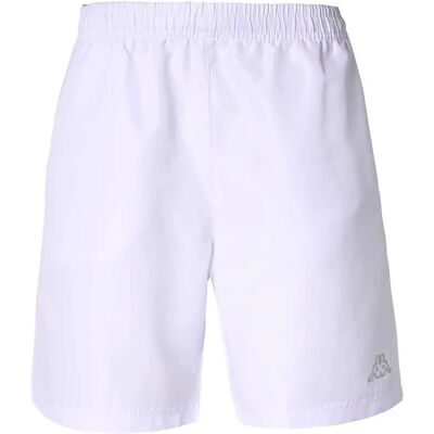 Κολάν Kappa Kiamon Λευκό Γκρι L - Shorts Κολάν Kappa Kiamon Λευκό Γκρι L - Shorts