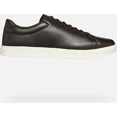 Geox Avola Leather Low Cut Trainers - trainers Geox Avola Leather Low Cut Trainers - trainers