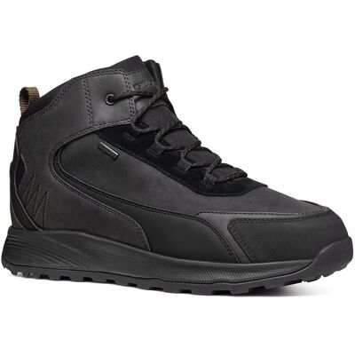 Geox Terrestre B Abx Heren Zwarte Enkel Schoenen Geox Terrestre B Abx Heren Zwarte Enkel Schoenen