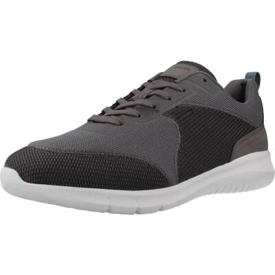 Pantofi sport Geox Monreale Gri Închis - Bărbat Pantofi sport Geox Monreale Gri Închis - Bărbat