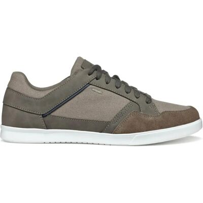 Geox U Walee U552CB - Baskets Homme Gris - Publicité Geox U Walee U552CB - Baskets Homme Gris - Publicité