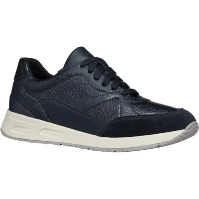 Geox Bulmya Donkerblauwe Sneakers - Stedelijke Casual Schoenen Geox Bulmya Donkerblauwe Sneakers - Stedelijke Casual Schoenen