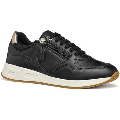 Geox Bulmya Women's Sneakers - Black, Size 38 Geox Bulmya Women's Sneakers - Black, Size 38