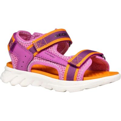 GEOX Barn Rosa/Orange Sport Sandal - Utomhusstil GEOX Barn Rosa/Orange Sport Sandal - Utomhusstil
