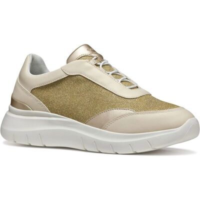 Geox D55YNA 0LYBC C2L1S Zlatá Sneakers - Sneakers Geox D55YNA 0LYBC C2L1S Zlatá Sneakers - Sneakers