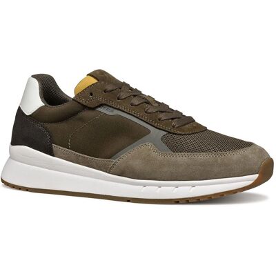 Geox Branthon Baskets en Nubuck et Tissu - Baskets - Publicité Geox Branthon Baskets en Nubuck et Tissu - Baskets - Publicité