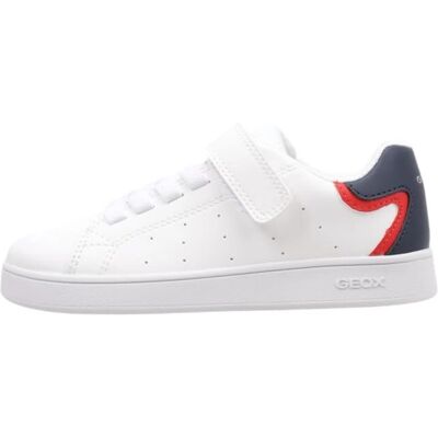 GEOX Eclyper Junior White/Blue Sneakers - Sneakers GEOX Eclyper Junior White/Blue Sneakers - Sneakers