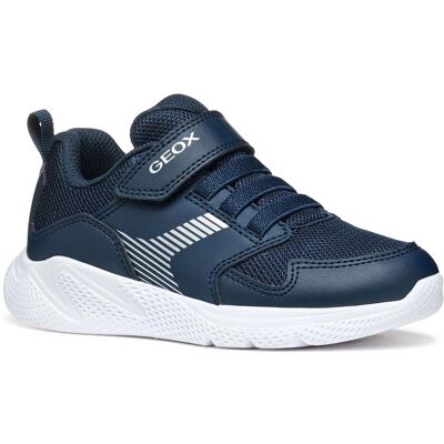 Geox J Sprintye Chaussures de Sport pour Garçon - Bleu Geox J Sprintye Chaussures de Sport pour Garçon - Bleu